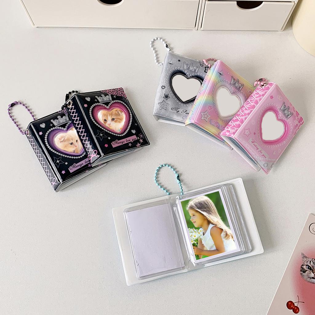 Fashionable Transparents Pocket Album For Collectibles And Photos Friendly PVC Materials Carrying