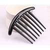 6pcs Updo Hair Accessories Set, 7-Tooth Twist Comb Hairpin, Hair Stick for Easy Hair Styling, Black + Brown