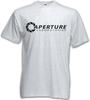 VINTAGE APERTURE SCIENCE INNOVATORS T-SHIRT Laboratories Game Portal T-Shirt Short Sleeve Shirt Men Women Crew Neck Cotton Tee
