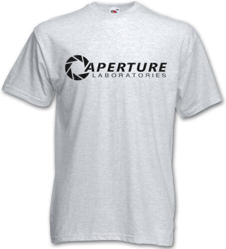 VINTAGE APERTURE SCIENCE INNOVATORS T-SHIRT Laboratories Game Portal T-Shirt Short Sleeve Shirt Men Women Crew Neck Cotton Tee
