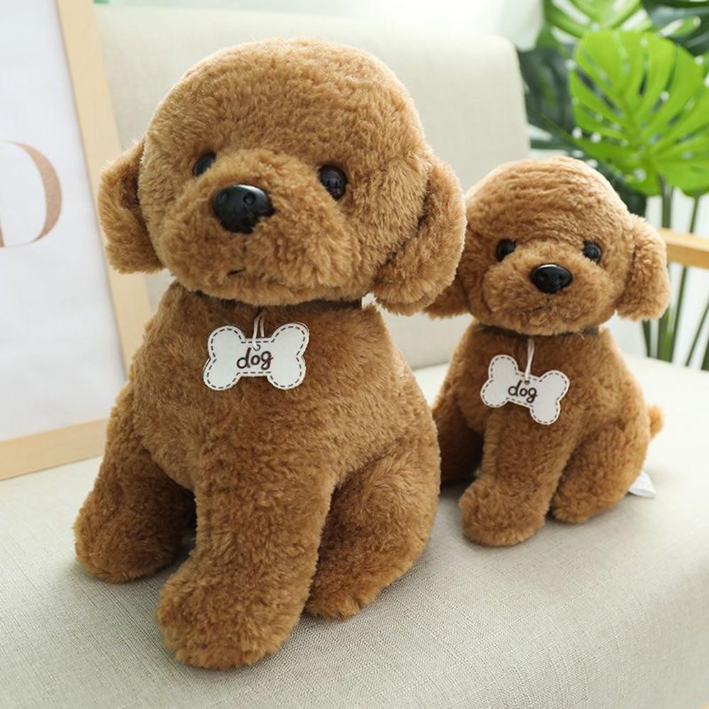 22cm Niedliche Simulation von vielen Hundeplüschtieren Zart Klein Weich Kawaii Zwei Ha Puppen für Kinder und Freundinnen Geburtstagsgeschenke