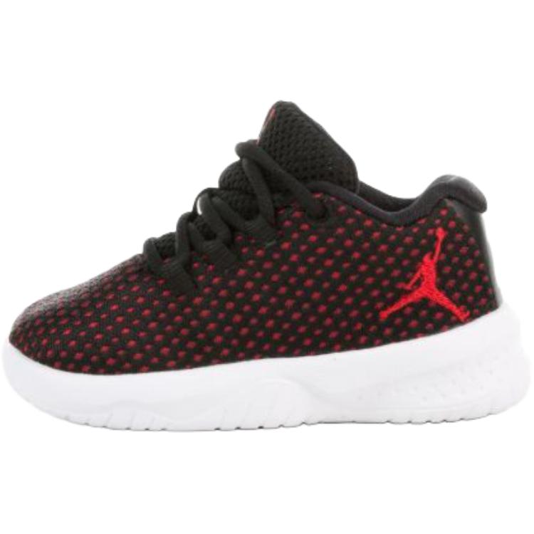 

Jordan B. Fly Lightweight Cushioning Lightweight Cushioning Low top Toddler Shoes Black Red Infant And Toddler 881447-002 23.5