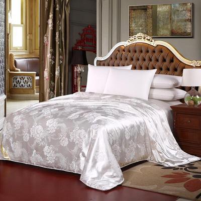 Jacquard Tussah Silk Blend Summer Quilt