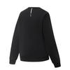 Li Ning Fitness Series Fleece Warm Round Neck Sports Casual Letter Sweatshirt Women Tops AWDV964-1