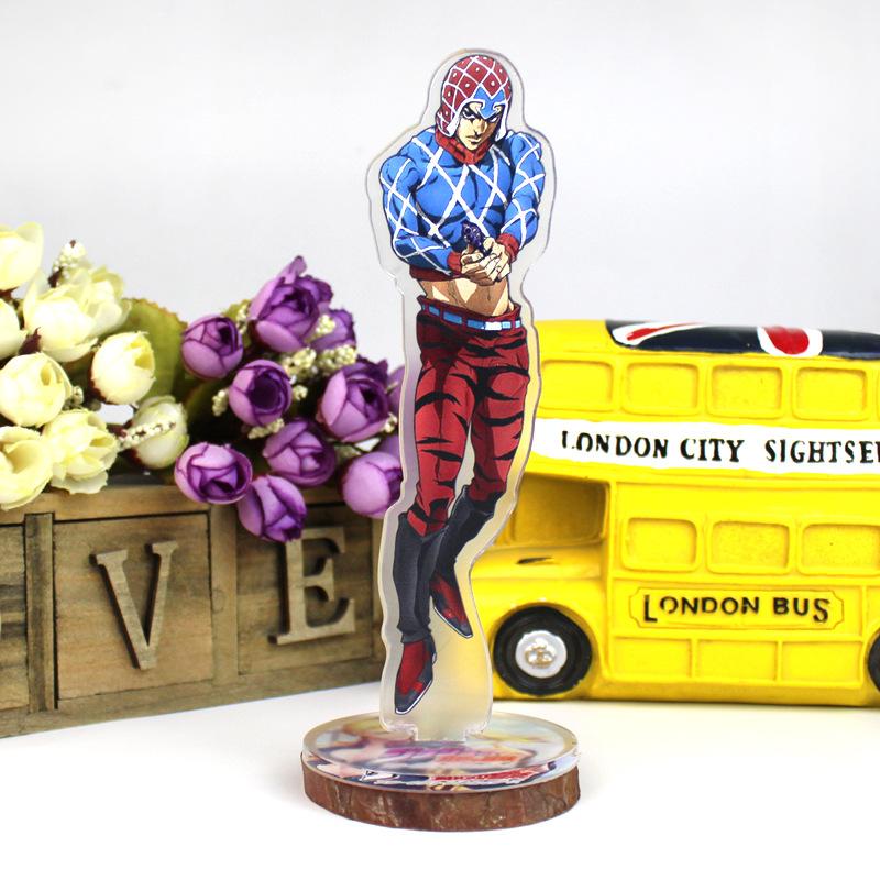 JOJO s Bizarre Adventure Golden Wind Anime Acrylic Standee Character Display Figurine Dropshipping Anime Merchandise