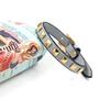 PU Leather Rivets Bracelet Square Rivets Single Ring Bracelet Leather Bracelets  Gift Jewelry