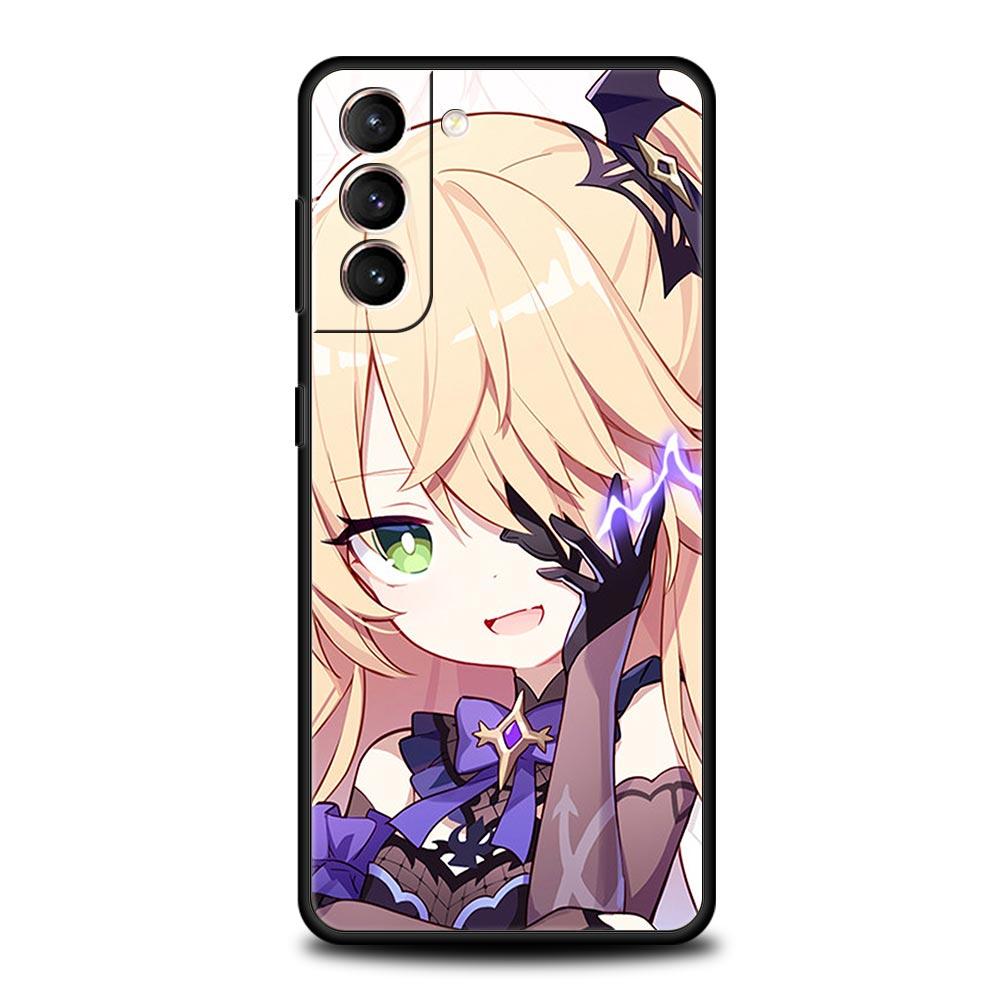 Genshin Impact Game Phone Case For Samsung Galaxy S23 Ultra S22 S21 S20 FE 5G S10 S10E S9 S8 Plus Note 20 Silicone Cover Bumper