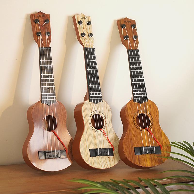 Realistic Guitar Playable Ukulele Toy for Children's Musical Education