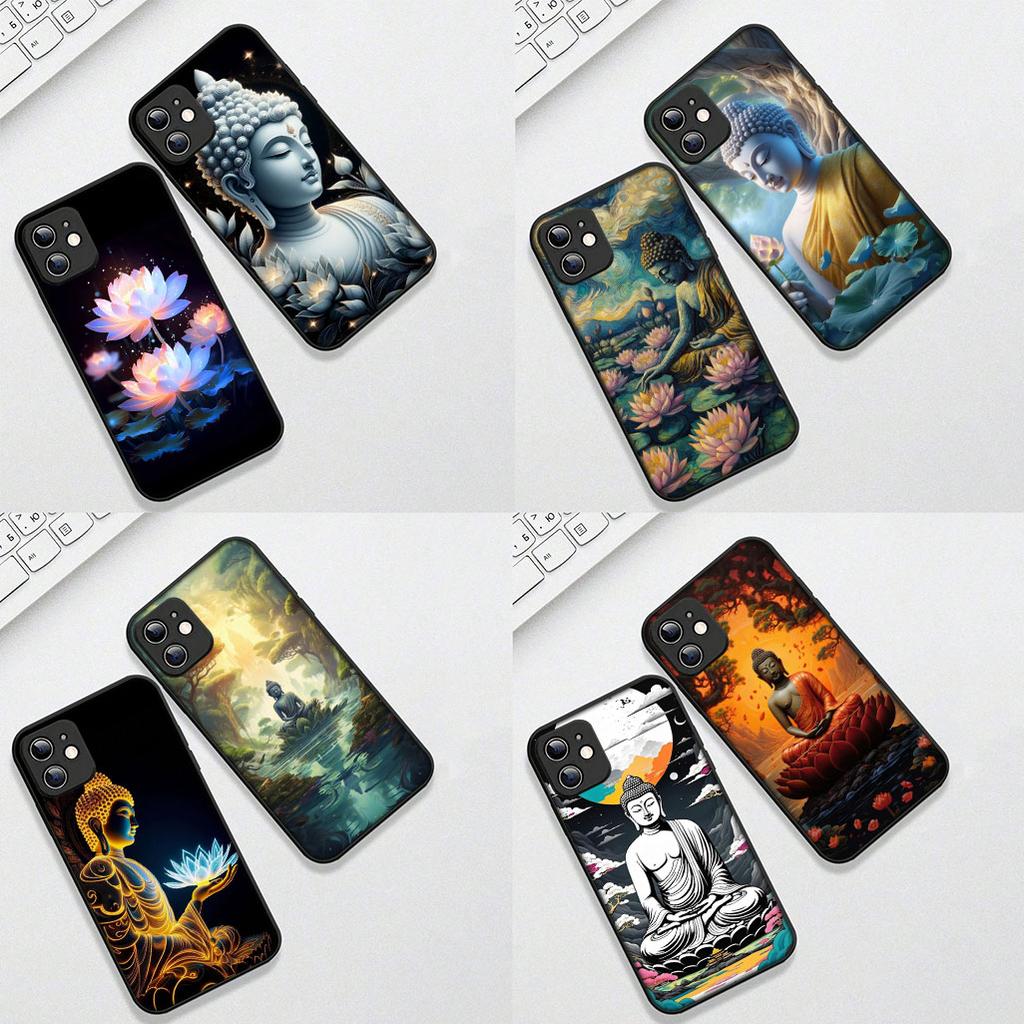Cover for Samsung Galaxy S20 S22 S21 FE Ultra Plus A07 A17 A15 A16 A25 A57 A37 Casing Silicone Phone Case Lord Wallpaper Buddha