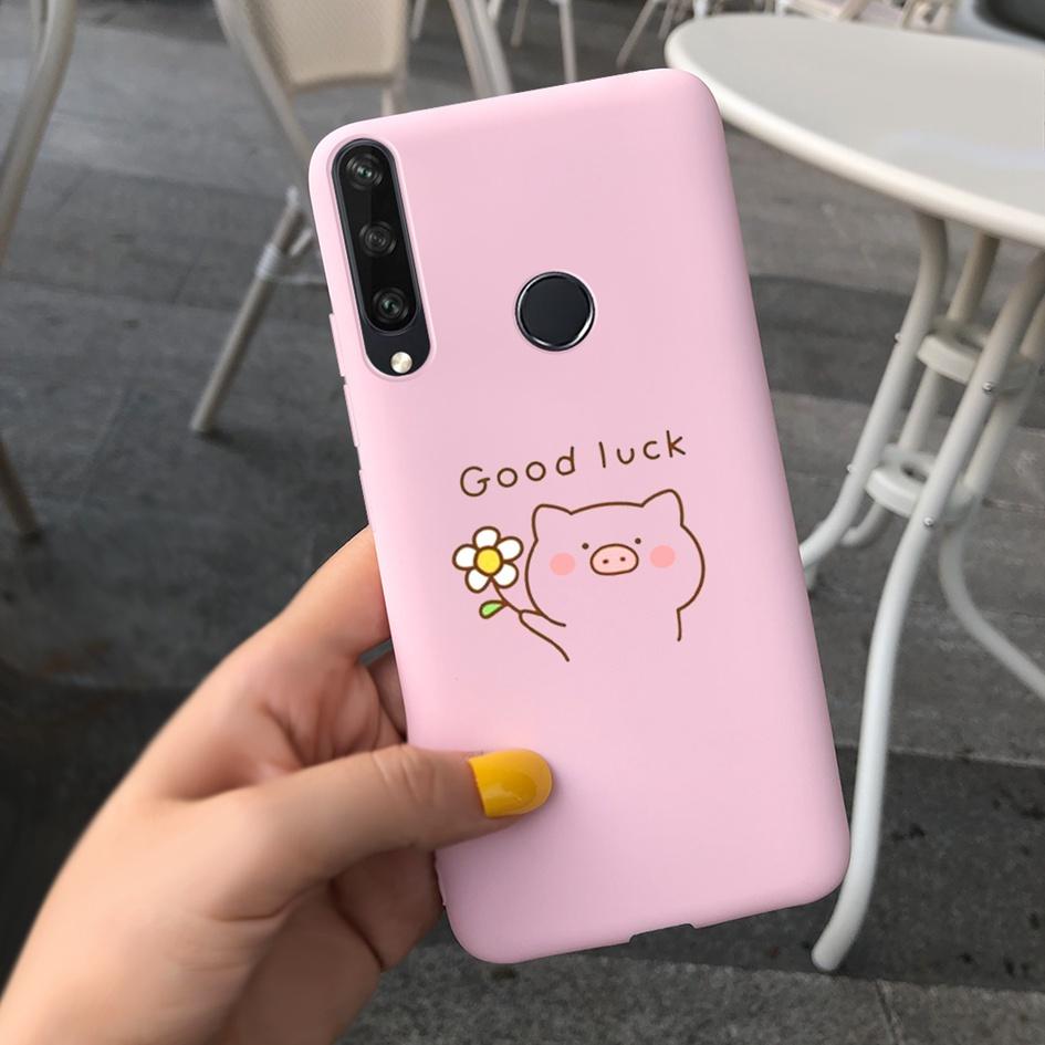 For Huawei Y6P Y7P Case 2020 New Fashion Butterfly Flower Painted Phone Cover For Huawei Y7P Funda Y 7P Y 6P HuaweiY6P Soft Capa