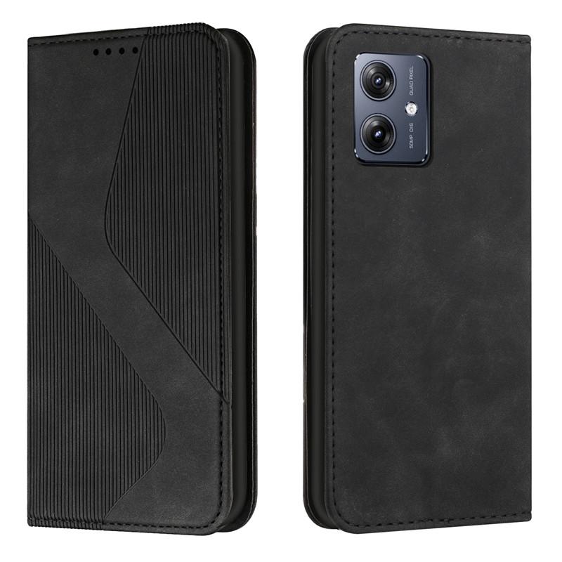 Magnetische Leder-Buchhülle für Motorola MOTO G04 G24 G14 G34 G54 Power G84 5G MotoG04 G 04 Coque Cover Flip-Ständer Brieftaschentaschen