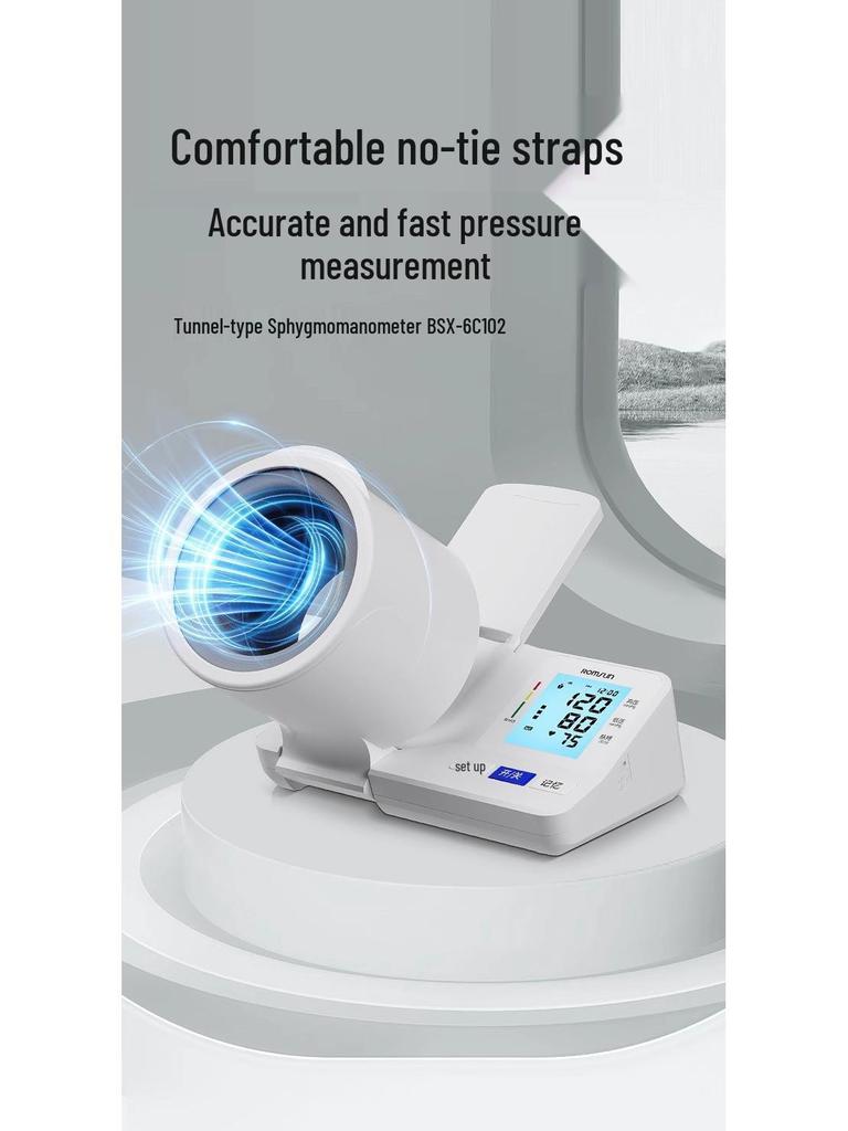 Upper Arm Electronic Voice Blood Pressure Monitor with Cuff