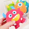 Squeaky Cyclops Monster Dog Toy Interactive Boredom Relief Pet Toy Soft Chew Play Toy for Puppy Small Medium Dogs Teething