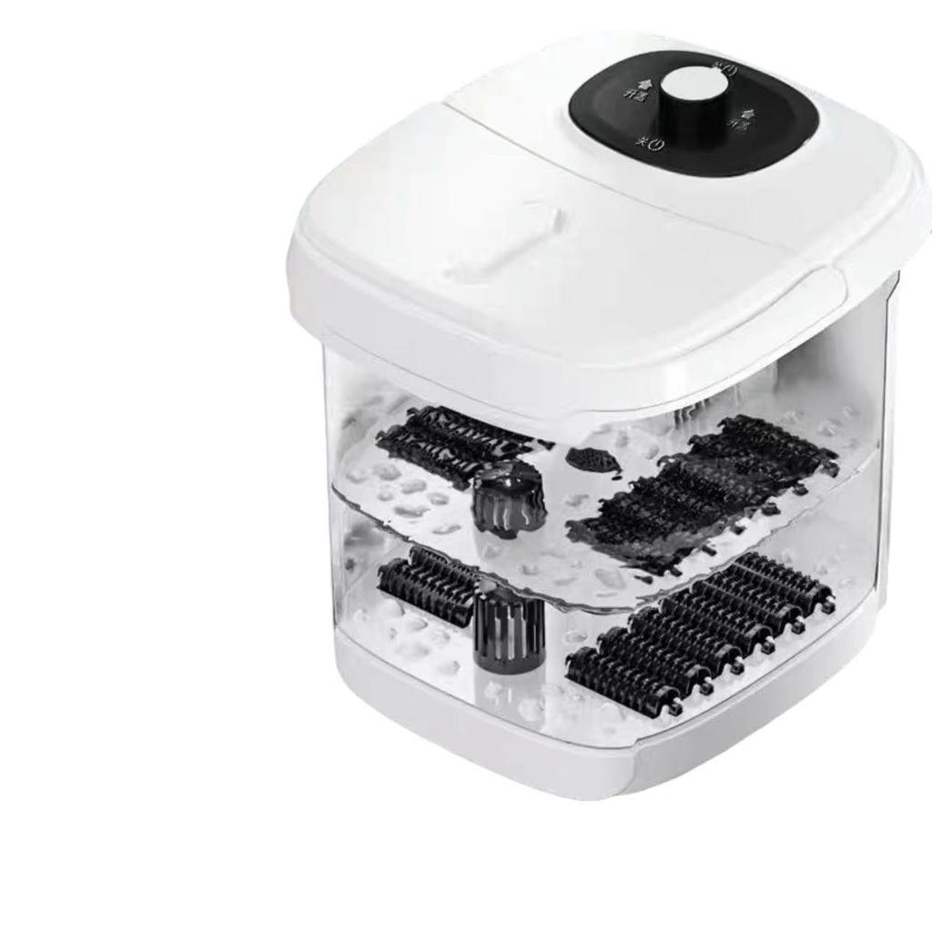 "Antarctic Electric Foot Bath Massager: Automatic Heating & Massage Souvenir Gift"