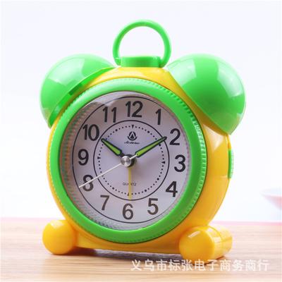 Stylish Classic Dual-tone Alarm Clock, Luminous Electronic Clock, Multi-functional Student Bedroom Clock