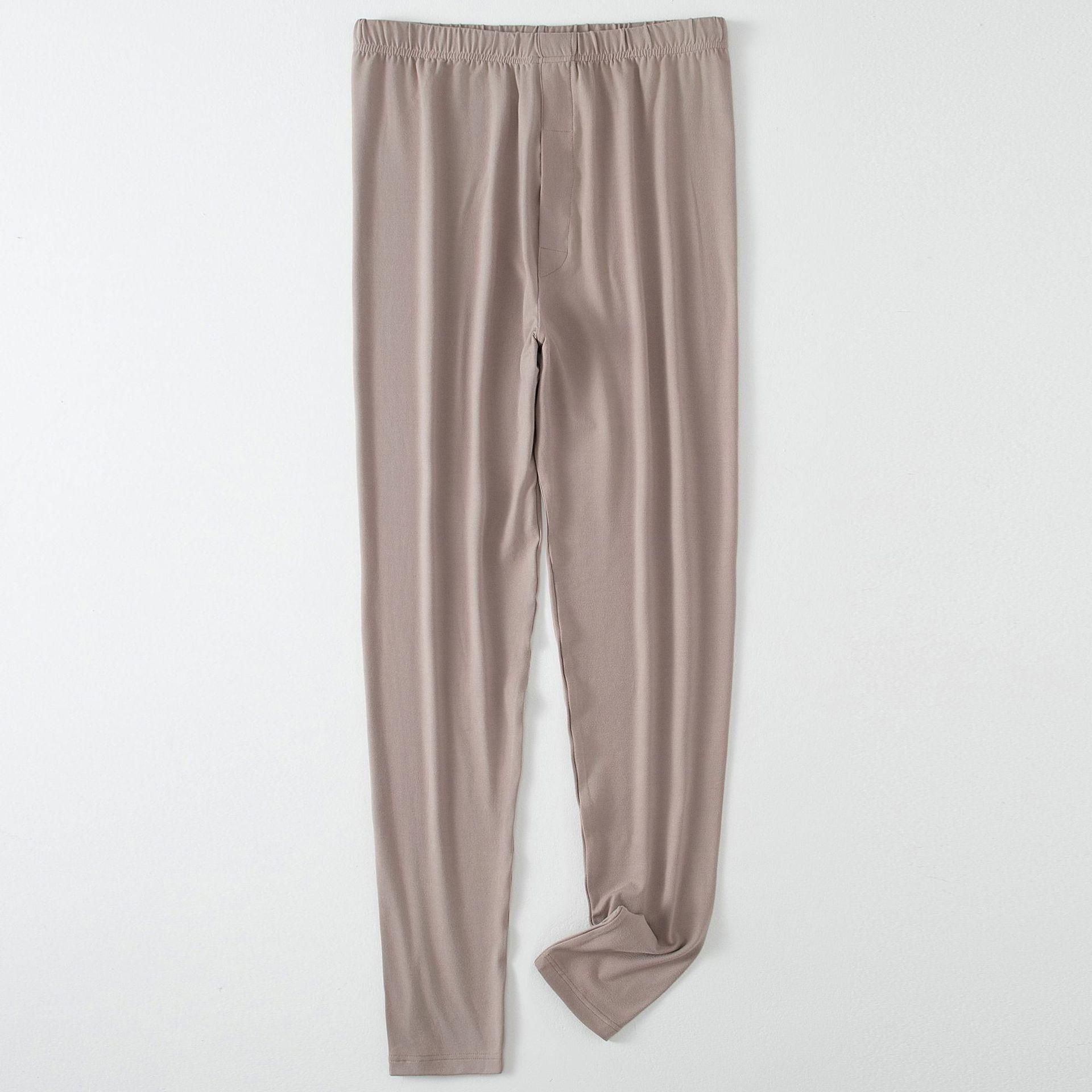 

Мужской пижамный комплект с постоянной температурой и защитой от холода - Лонгслив и брюки, Удобный, Тонкий, Теплый базовый слой. XL (175cm)