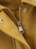 Winter 2025 Euro-American Style Suede Bomber Jacket