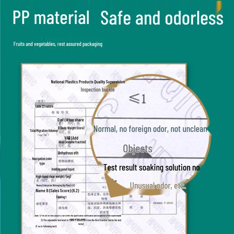 CHAHUA 830ml Plastic Food Storage Containers, Set of 6