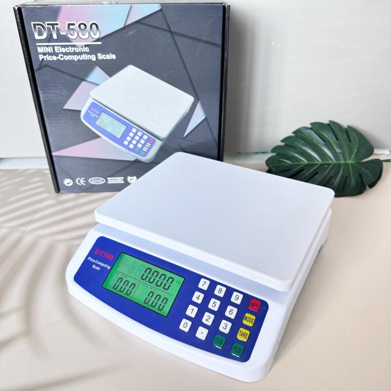 DT580 Dual-Use High-Precision Electronic Kitchen Scale for Baking & Food Measuring 30kg/1g battery version