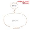 Fashion Minimalist Women's Bust Chain, Beach Sexy Bikini Metal Faux Pearl Unique Chest/Body Chain Versatile Waist Chain, Body Accessory