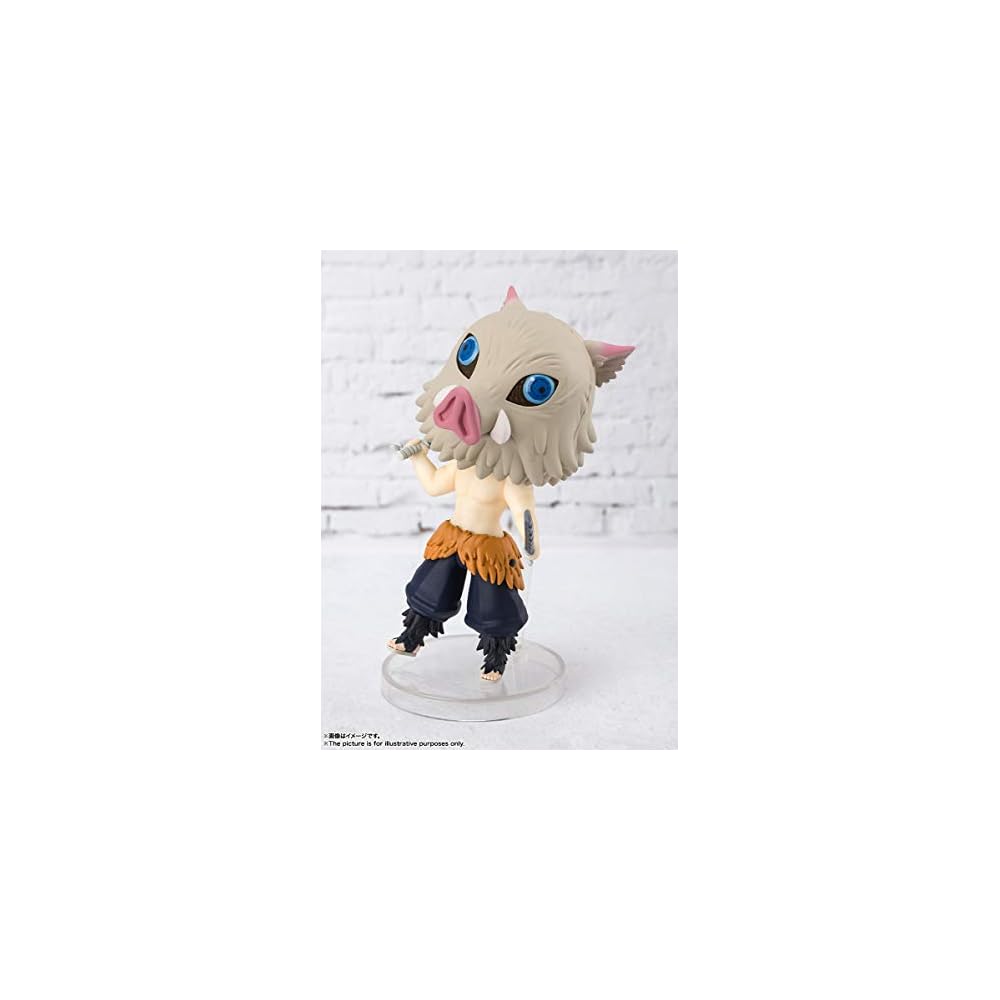 TAMASHII NATIONS Figuarts mini Demon Slayer Inosuke Hashibira 90mm PVC ABS Painted Action Figure