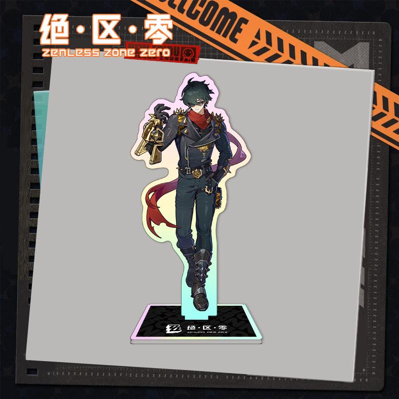 Zenless Zone Zero Nicole Demara Zhu Yuan Anime Acrylic Stand Sign Ellen Joe Ben Bigger Collect Desktop Decoration Keychain Gifts