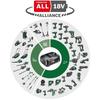 Perforateur UniversalHammer 18V (2x2,5Ah + AL 18V-20)