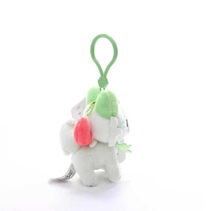 Genuine Pokemon Sprigatito Love Serie Kawaii Plush Stuffed Toy Keychain Backpack Pendant Keyring Doll Birthday Gifts For Kid Boy