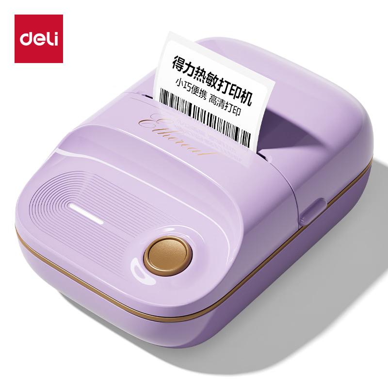 Deli Portable Bluetooth Thermal Label Printer CN plug (adapter included)