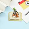 Cute Cartoon Mickey and Friends Bookmarks Anime Book Clips Metal Book Mark Anime Fans Collection Gift for Book Lovers Stationery