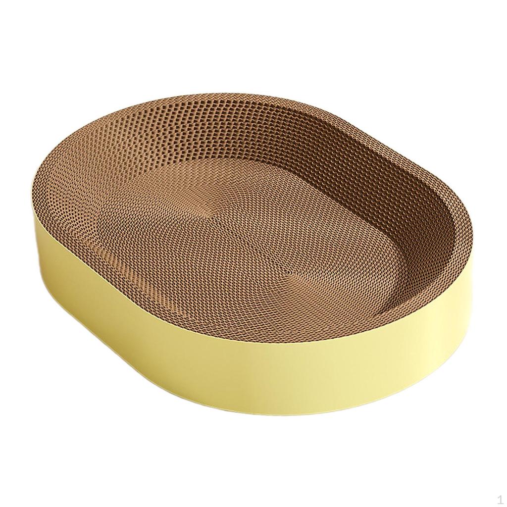 Cardboard Cat Scratcher Bed Scratch Pad Nest Sleeping Rest Lounge for Small Medium Large Cats