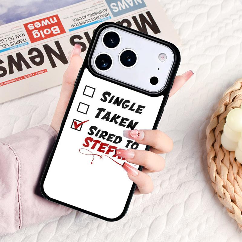 The Vampire Diaries Quotes Art Phone Case For IPhone 17 16e 15 14 13 12 11 Pro Max Air Mini Soft Protective Cover