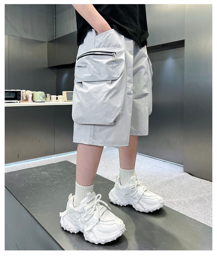 Children's Clothing Boys' Summer Shorts Pants 2026 New Thin Summer Clothing Mid Size Children's Mid Size Work Pants Trend