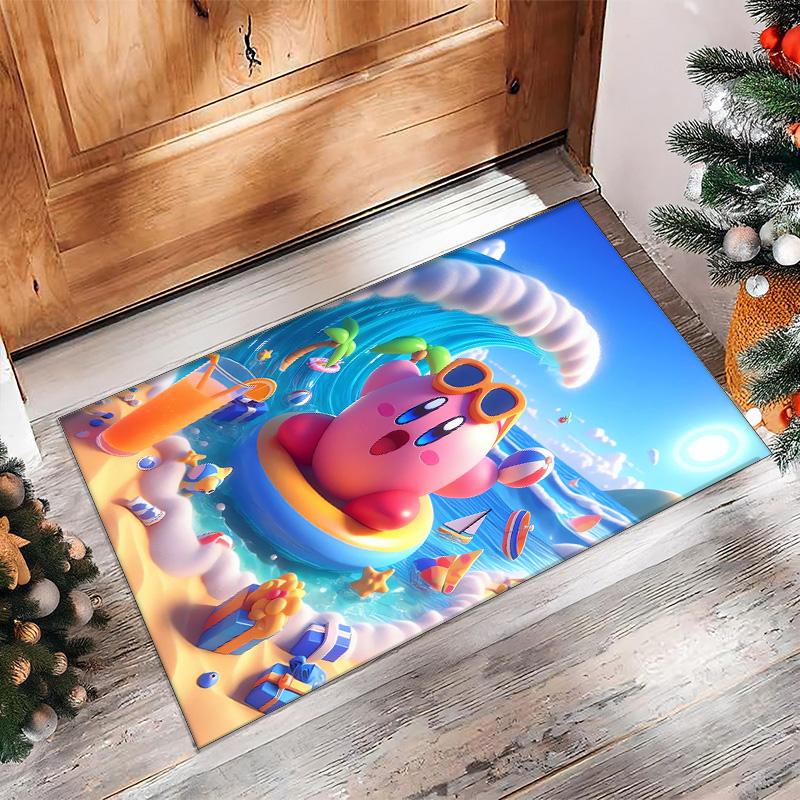 Kirby Crystal Velvet Rug, Soft Anti‑Slip Crystal Velvet Carpet for Living Room Bedroom Home Decor