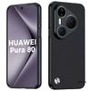 Husă pentru Huawei Pura 80 Ultra / 80 Pro Plus Husă Textură Lux Fibra de Carbon Piele PU Husă de Protecție pentru Telefon