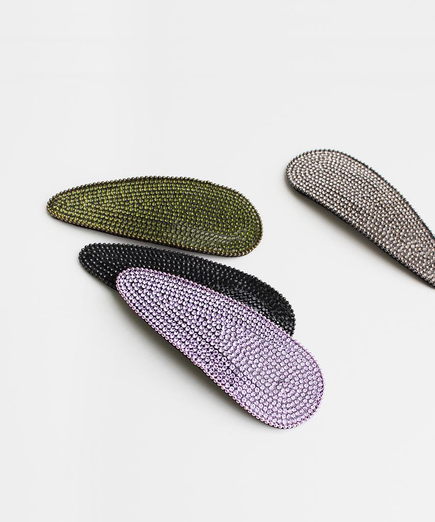 Racoha Mimi Glitter Snap Point Hairpin
