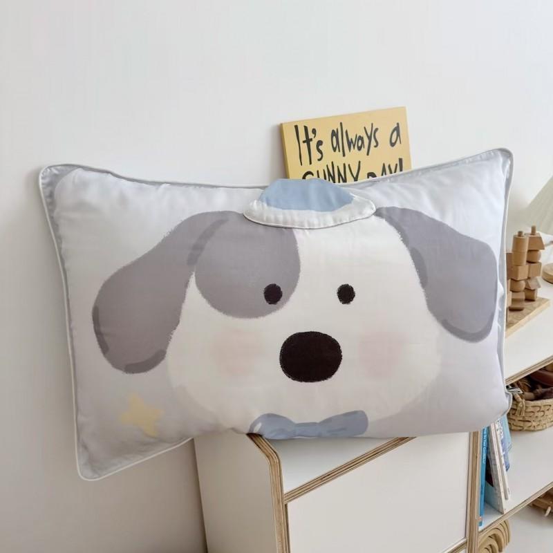 60S Tencel Lyocell Pillowcase Kids Adults 30x50cm Single Or 48x74cm Pair Soft Breathable Bedding Cover Ins Style Printed