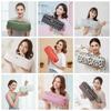 Handbag Blow Dryer Pouch Quilted Cotton Curling Iron Organizer Hair Dryer Bag  Bathroom Storage