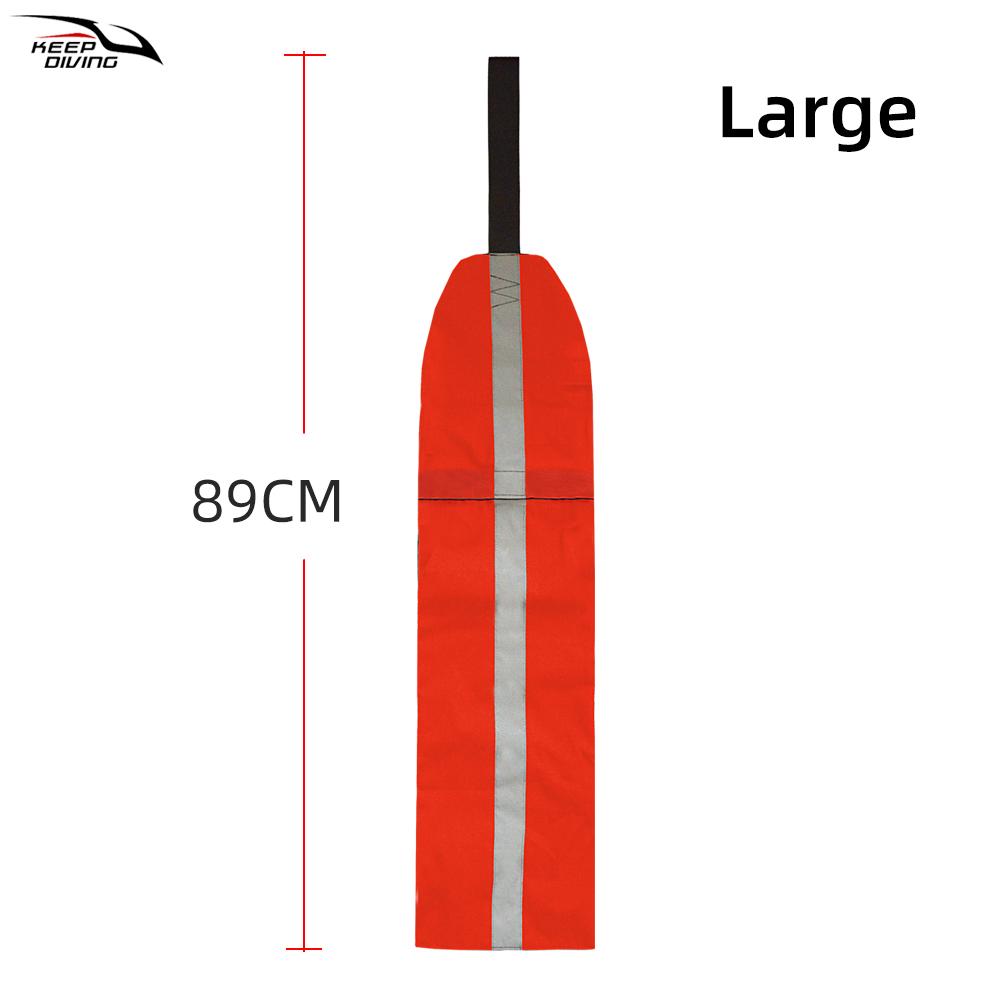 1Pcs Kayak Safety Travel Flag Oxford Fabric Canoe For-Warning Flag With Reflective Strip Bicycle Paddle Boards Tow Foldable Flag 7
