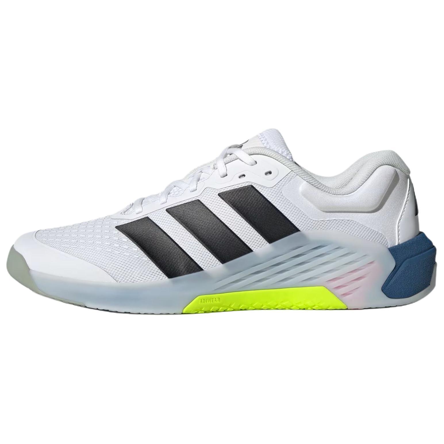 Adidas Dropset 4 Comfortable Fit Durable Support Training Shoes Men Sneakers White Black JR4680 42⅔