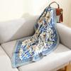 Soft Square Scarf For Women 70cmx70cm Neckerchief Lightweight Head Wrap Neck Bandana Decorative Bag Strap Accessory