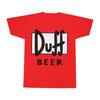 Camiseta Unissex Adulto The Simpsons Duff Beer
