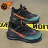 Boys' Winter 2025 Fleece-Lined Leather Running Shoes for Medium & Large Children, Warm Sports Cotton Shoes
