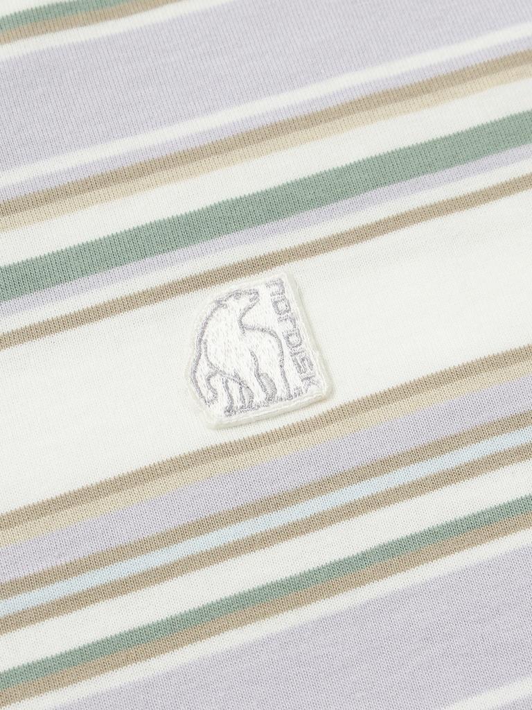 NORDISK Multi-Stripe Short Sleeve T-Shirt - W_Lilac