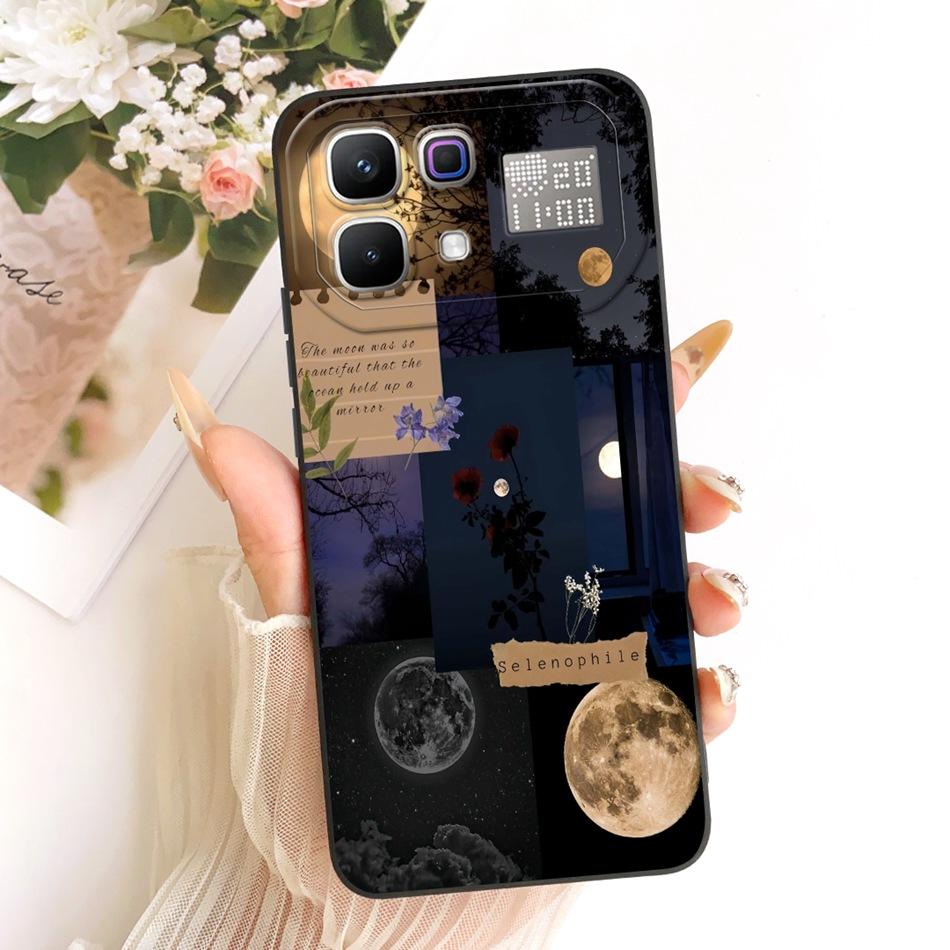 For Infinix Note 60 Pro Note60 Fashion Dusk Beach Painting Phone Case For Infinix Note 60 60Pro 5G Soft Silicone Covers Bumpers