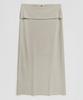 El Mood Woman Martini Max Skirt Greige