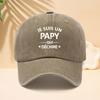 Baseball Cap Trendy Old Denim Peaked Trucker Hat