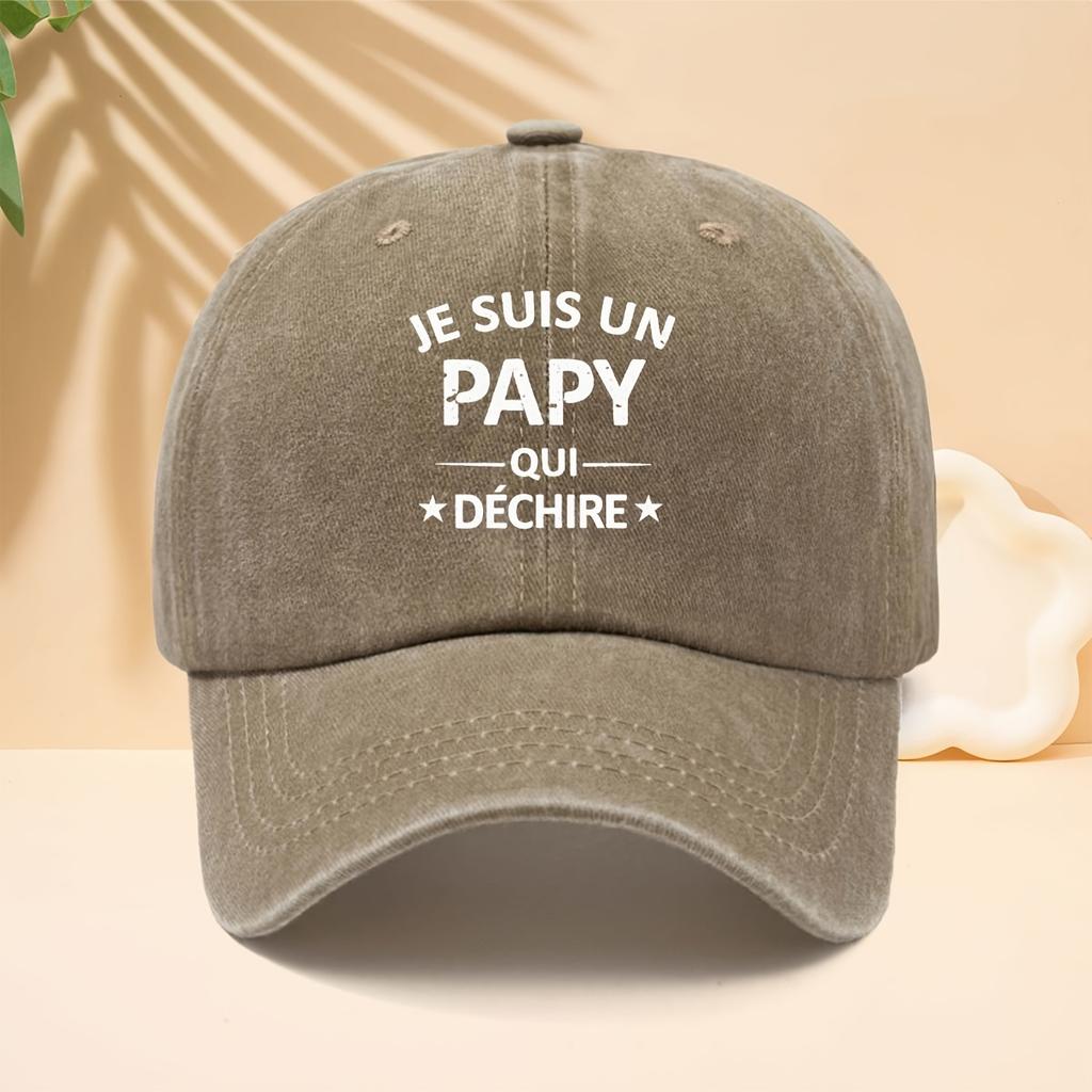 Baseball Cap Trendy Old Denim Peaked Trucker Hat