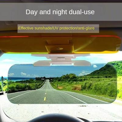 Car Sun Visor HD View Day and Night Car Anti-glare Sun Visor Sun UV Blocked Clearly View Safety Driving Accessories