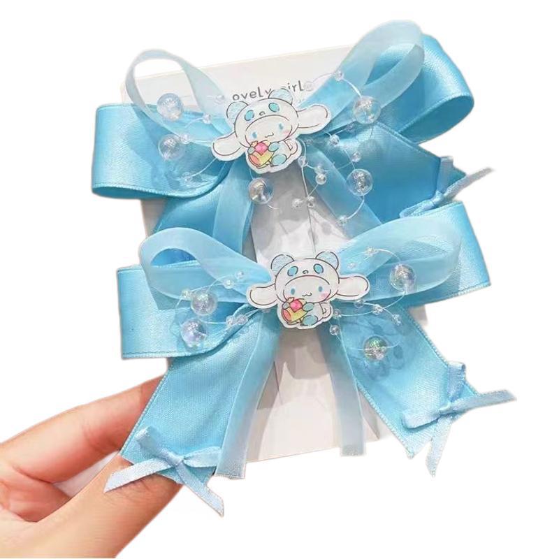 Kuromi Bow Hair Clip for Girls - Versatile Everyday Hair Accessory